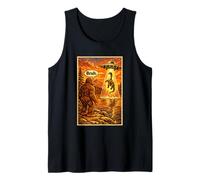 Funny Bigfoot Bruh UFO Alien Loch Ness Monster Abduction Camiseta sin Mangas