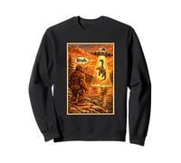 Funny Bigfoot Bruh UFO Alien Loch Ness Monster Abduction Sudadera