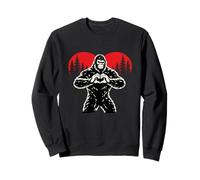 Funny Bigfoot in Love Heart Happy Valentine's Day Sudadera