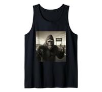 Funny Bigfoot Selfie UFOs UAP Área de Encuentro 51 Visitante Camiseta sin Mangas