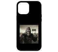 Funny Bigfoot Selfie UFOs UAP Área de Encuentro 51 Visitante Carcasa para iPhone 12 Pro MAX
