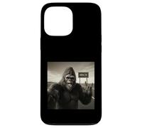 Funny Bigfoot Selfie UFOs UAP Área de Encuentro 51 Visitante Carcasa para iPhone 13 Pro MAX