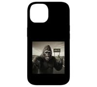 Funny Bigfoot Selfie UFOs UAP Área de Encuentro 51 Visitante Carcasa para iPhone 14