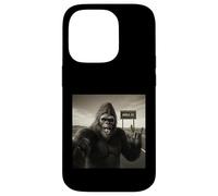 Funny Bigfoot Selfie UFOs UAP Área de Encuentro 51 Visitante Carcasa para iPhone 14 Pro