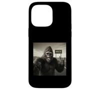 Funny Bigfoot Selfie UFOs UAP Área de Encuentro 51 Visitante Carcasa para iPhone 14 Pro MAX