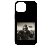 Funny Bigfoot Selfie UFOs UAP Área de Encuentro 51 Visitante Carcasa para iPhone 15