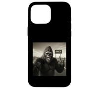 Funny Bigfoot Selfie UFOs UAP Área de Encuentro 51 Visitante Carcasa para iPhone 16 Pro MAX