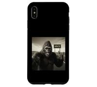 Funny Bigfoot Selfie UFOs UAP Área de Encuentro 51 Visitante Carcasa para iPhone XS MAX