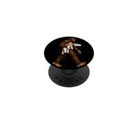 Funny Bigfoot Shih Tzu Meme Dog Art Ilustración PopSockets PopGrip Adhesivo