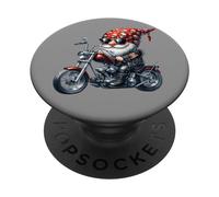 Funny Biker Gang Costume For Grandpa Life Motorcycle GNOME PopSockets PopGrip Adhesivo