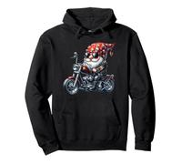 Funny Biker Gang Costume For Grandpa Life Motorcycle GNOME Sudadera con Capucha