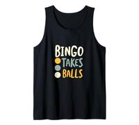 Funny Bingo Juego de Palabras Bingo Toma Bolas Camiseta sin Mangas