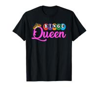 Funny Bingo Queen Crown Bingo Time Hazme Gritar Bingo Camiseta