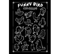 Funny Bird Coloring Book