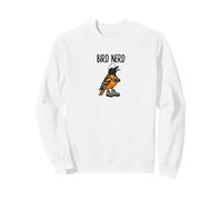 Funny Bird Nerd Observando Oriole Naturaleza Arte Sudadera