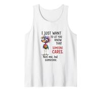 Funny Bird Quote Sarcastic I Dont Care Men Women Camiseta sin Mangas