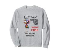 Funny Bird Quote Sarcastic I Dont Care Men Women Sudadera