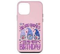 Funny Birthday Gnomes Did You GNOME Its My 40th Birthday Carcasa para iPhone 12 Mini