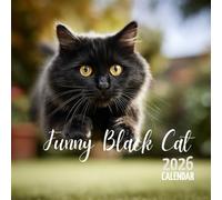 Funny Black Cat 2026 Calendar: Cute Kitty Moments to Make You Smile All Year