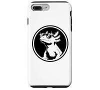 Funny Black Logo Sunglasses Lover Axolotl Vibes Carcasa para iPhone 7 Plus/8 Plus