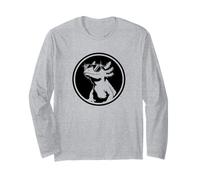 Funny Black Logo Sunglasses Lover Axolotl Vibes Manga Larga