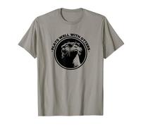 Funny Black Logo Sunglasses Plays Well with Otters Lover Camiseta