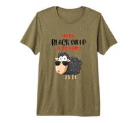 Funny Black Sheep of The Family, Camiseta de Oveja Negra Camiseta Premium