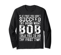 Funny Bob If At First You Don't Succeed Birthday Bob Manga Larga