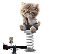 Funny Bobble Toy, Cat Car Decoration, Shake Head Toy with Playful Motion, Desktop Car Figurine Accessory, Cute Vehicle Decoration with Wobbly Style, Dashboard Fun for Drivers, Adults and Teens