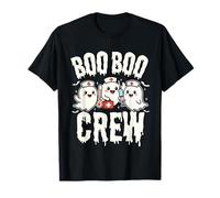 Funny Boo Boo Crew Halloween Costume Nurse Camiseta