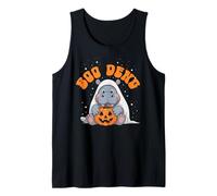 Funny Boo DENG Baby Pigmeo Hipopótamo Espeluznante Truco o Trato Aterrador Camiseta sin Mangas