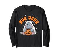 Funny Boo DENG Baby Pigmeo Hipopótamo Espeluznante Truco o Trato Aterrador Manga Larga