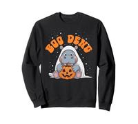 Funny Boo DENG Baby Pigmeo Hipopótamo Espeluznante Truco o Trato Aterrador Sudadera