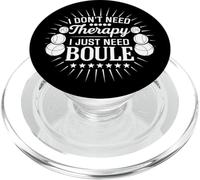 Funny Boule diciendo que solo necesito boule, no terapia PopSockets PopGrip para MagSafe