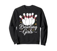 Funny Bowling Girls, Equipo de Bolos para Mujer, Genial Jugador de Bolos Sudadera