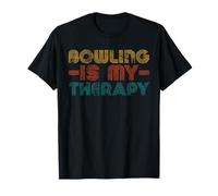 Funny Bowling Is My Therapy Hobby Hobbies Broma Diciendo Camiseta