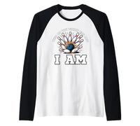 Funny Bowling ¿Quién te Crees Que Eres? Soy un clásico de Bolos Camiseta Manga Raglan