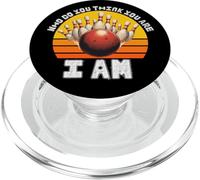 Funny Bowling ¿Quién te Crees Que Eres? Soy un clásico de Bolos PopSockets PopGrip para MagSafe