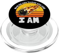 Funny Bowling ¿Quién te Crees Que Eres? Soy un clásico de Bolos PopSockets PopGrip para MagSafe