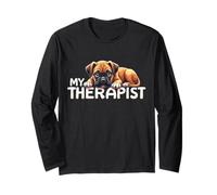 Funny Box Puppy My Therapist Boxer Manga Larga