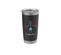 Funny Boys Cheer, Animadores Vaso térmico de acero inoxidable de doble pared