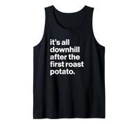 Funny British Phrase Roast Potato Camiseta sin Mangas