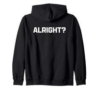 Funny British Slang Alright? Sudadera con Capucha