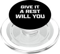 Funny British Slang Give It A Rest Will You PopSockets PopGrip para MagSafe
