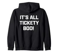 Funny British Slang It's All Tickety Boo! Sudadera con Capucha