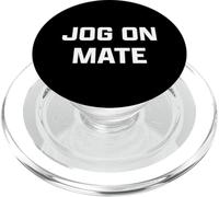 Funny British Slang Jog On Mate PopSockets PopGrip para MagSafe