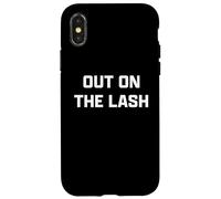 Funny British Slang out On The Lash Carcasa para iPhone X/XS