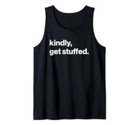 Funny British Slang Phrase Get Stuffed Camiseta sin Mangas