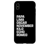 Funny British Slang Plonker Carcasa para iPhone XS MAX