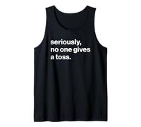 Funny British Slang Seriously, No One Gives A Toss Camiseta sin Mangas